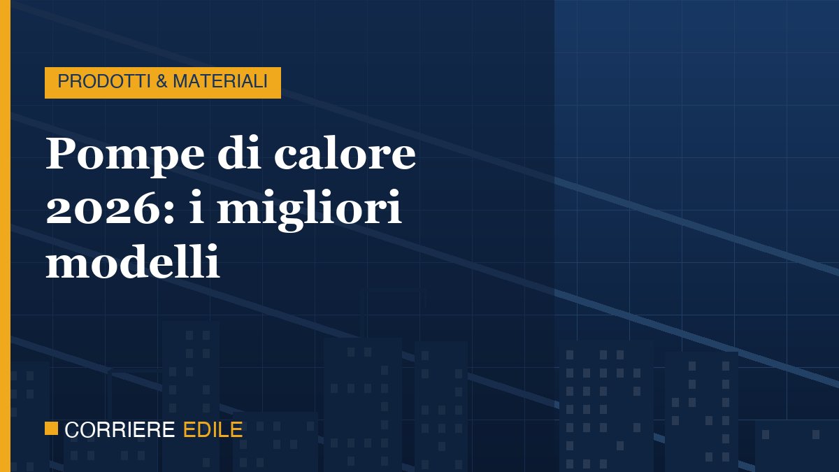 Unità esterna di pompa di calore aria-acqua installata in un edificio riqualificato